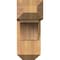Ekena Millwork Thorton Craftsman Smooth Bracket w/ Offset Brace, Western Red Cedar, 7 1/2"W x 18"D x 18"H BKT0806X18X18THR04SWR - alternate 3